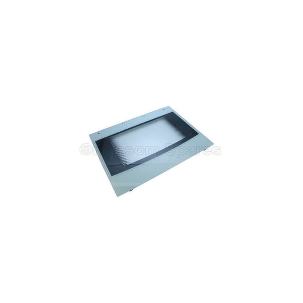 Main Oven Outer Door Glass White