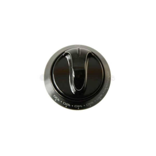 Top Oven Black Control Knob Dial 