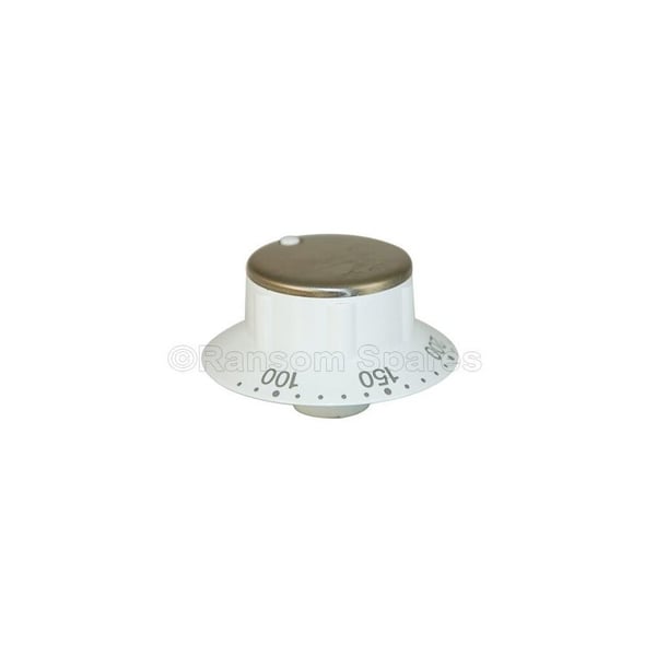 control knob top oven white