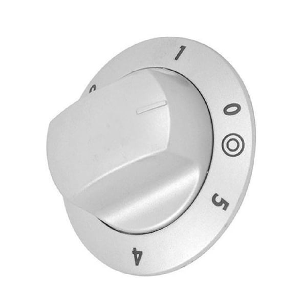 Silver Temperature Control Knob 