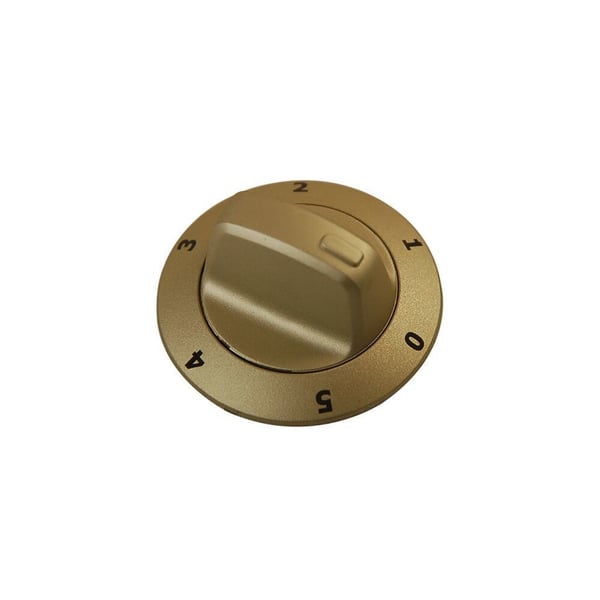 Hob Control Knob Stainless Steel