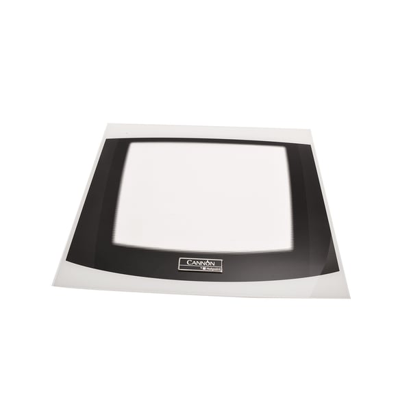 Main Oven Door Front Glass White