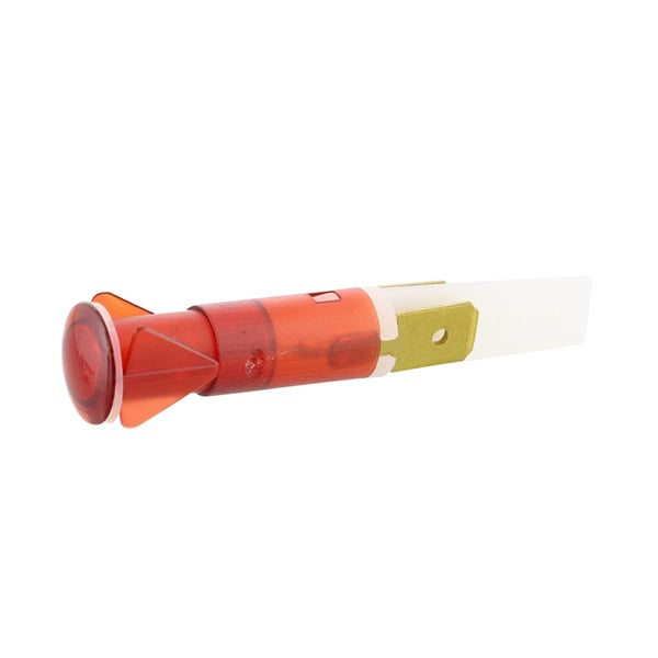 Indicator Light Lamp Bulb And Red Lens