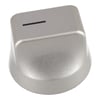 Zanussi Cooker & Hob Control Knob Switch Dial Inox Stainless Steel Silver - Image 1