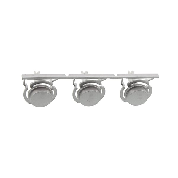 Silver Inox Push Button Panel 