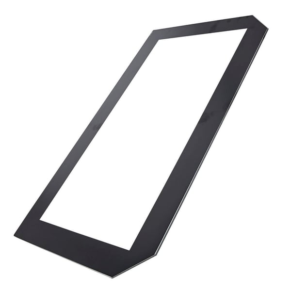 Top Oven Upper Door Inner Glass 504 x 278 mm