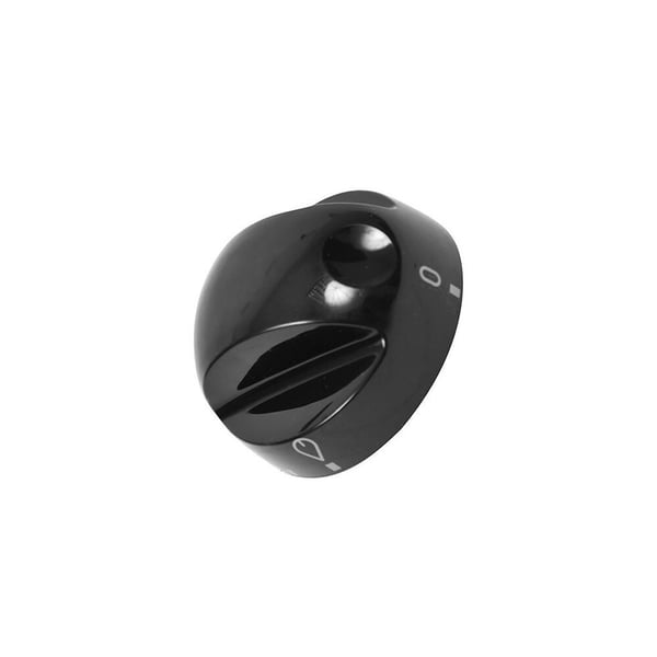 Hob Black Control Knob