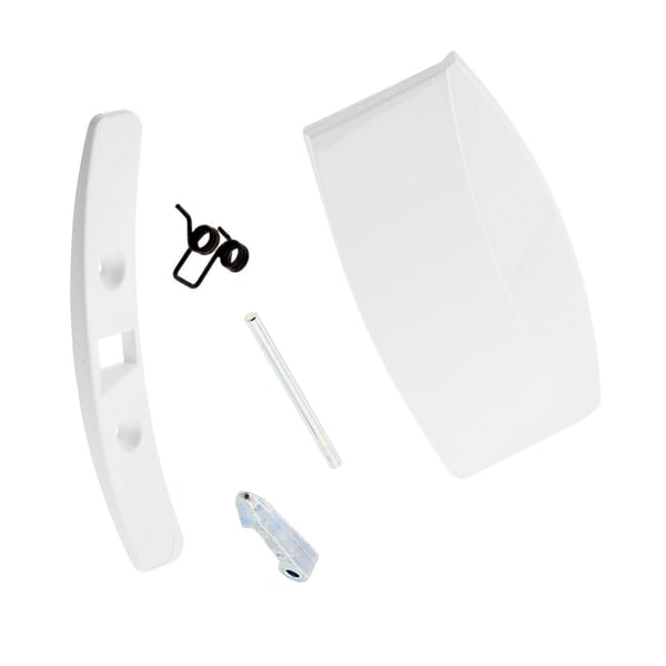White Door Handle Latch Kit