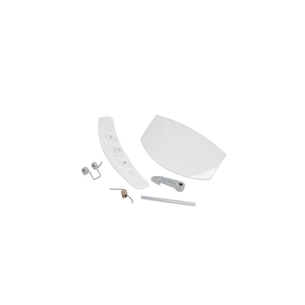 White Door Handle Hook Spring & Catch Kit