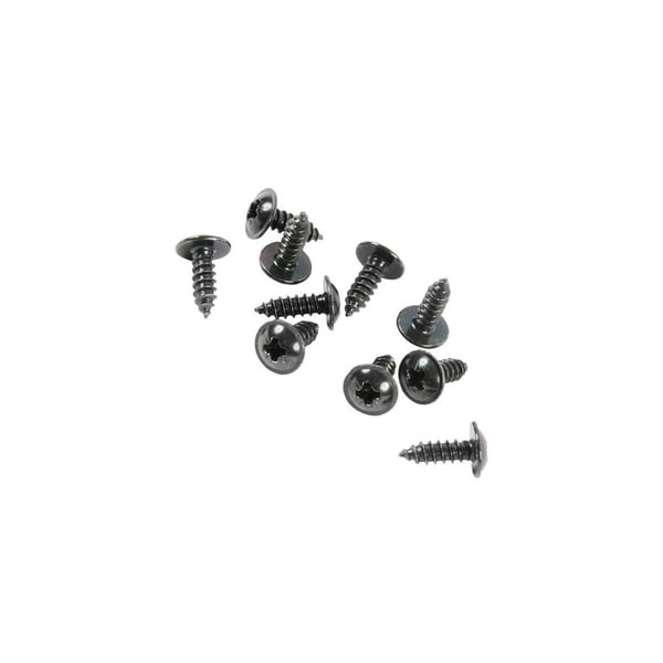 Door Glass Black Screw Kit x 10