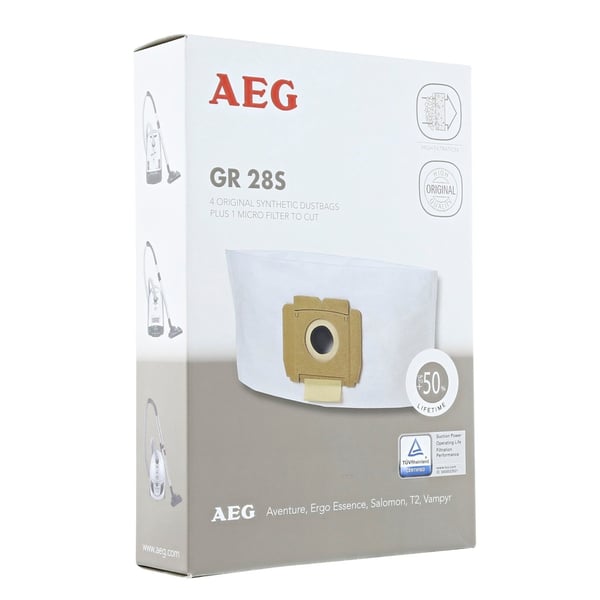 Dust Bags x 4 and Filter Kit GR 28S