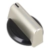 Baumatic Cooker & Hob Hob Control Knob Switch Silver & Black - Image 1