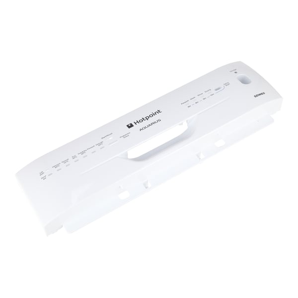 White Console Fascia Control Panel 
