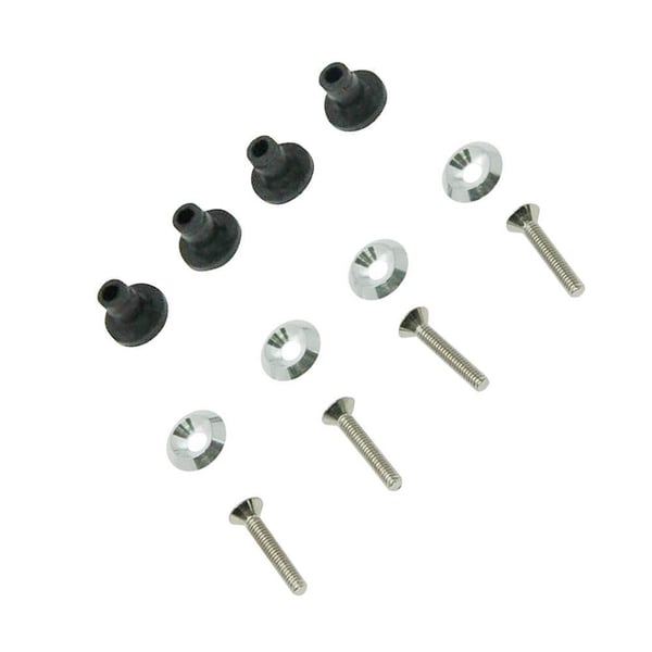 Glass Fixing Screw & Rubber Kit