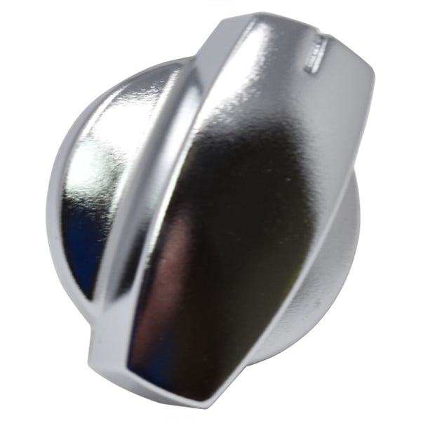 Chrome Silver Control Knob Switch Dial