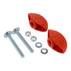 Flymo Lawnmower Handle Bolt Wing Knob Fixing Kit - Image 3