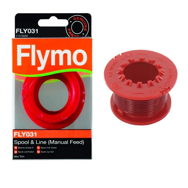 Single Strimmer Spool & Line FLY031