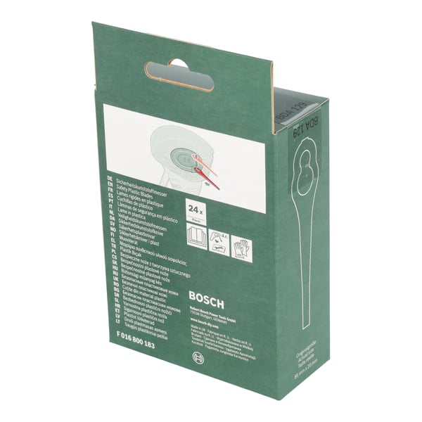 24 Pack Plastic Safety Cutting  Blades 