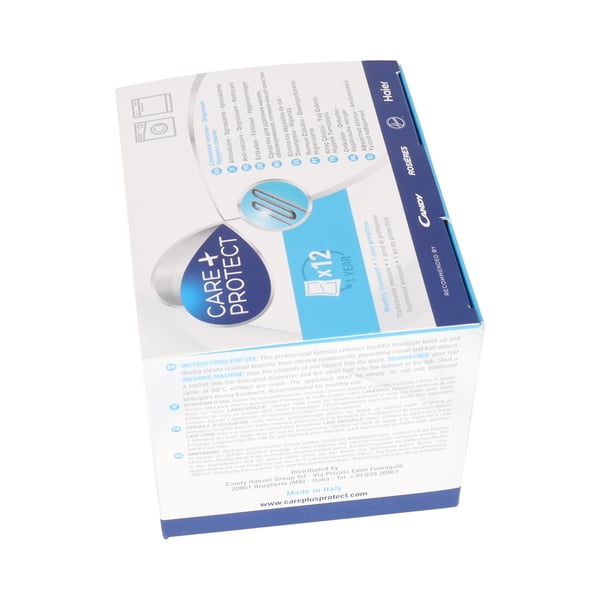 Care & Protect 12 Pack Limescale and Detergent Remover