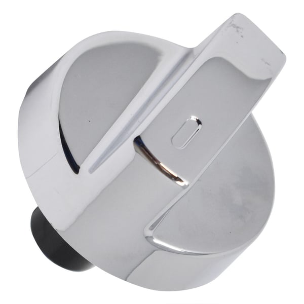 Chrome Silver Control Knob Switch