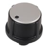 Hotpoint Cooker & Hob Knob Silver & Black - Image 3