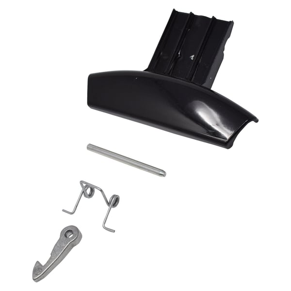 Black Door Handle Hook & Spring Kit 
