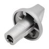 Hotpoint Cooker & Hob Silver Control Knob - Image 7