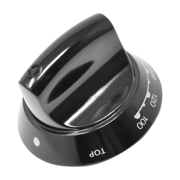 Temperature Control Knob Switch Dial Black 