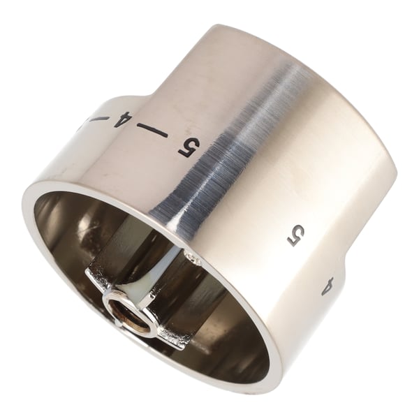 Silver Grill Control Knob