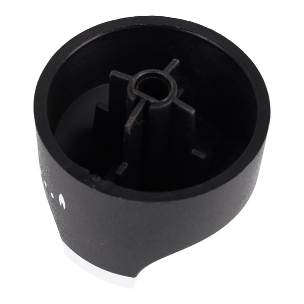 Knob Black & Silver