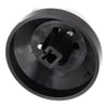 New World Cooker & Hob Silver & Black Control Knob - Image 3