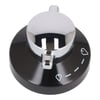 New World Cooker & Hob Silver & Black Control Knob - Image 10