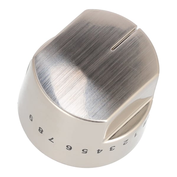 Temperature Control Knob Thermostat Silver