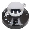 New World Cooker & Hob Knob Top Grill Oven Black Silver - Image 4