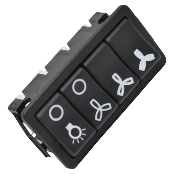4 Way Switch Fan Speed & Light