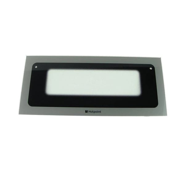 Outer Door Glass Top Grill Graphite