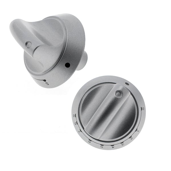 Control Knob, Silver