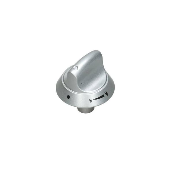 Top Grill Silver Control Knob