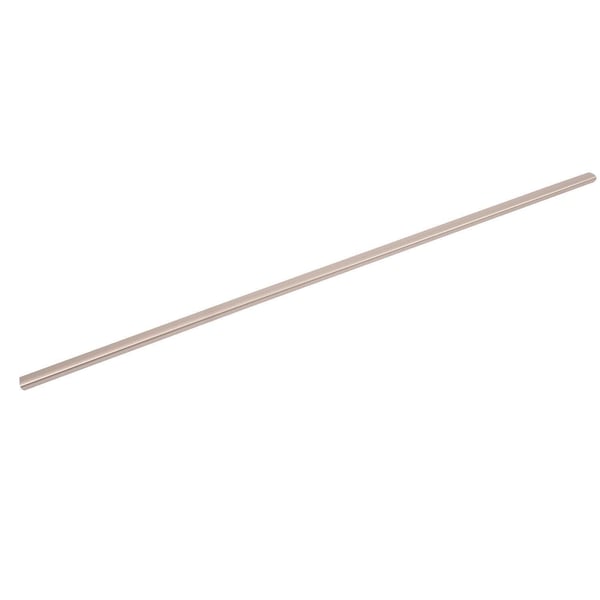 Glass Shelf Front Trim Silver 478mm X 10 mm