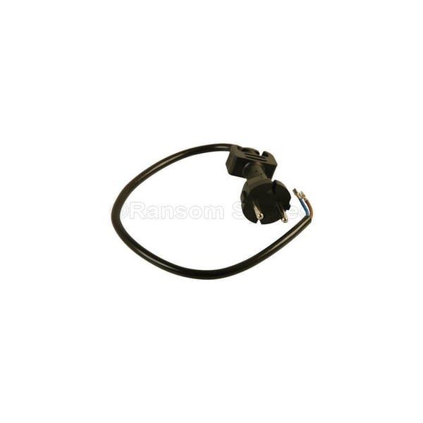 Power supply cord EU 0,46m 2 x 1,0mm H05 VV-F 