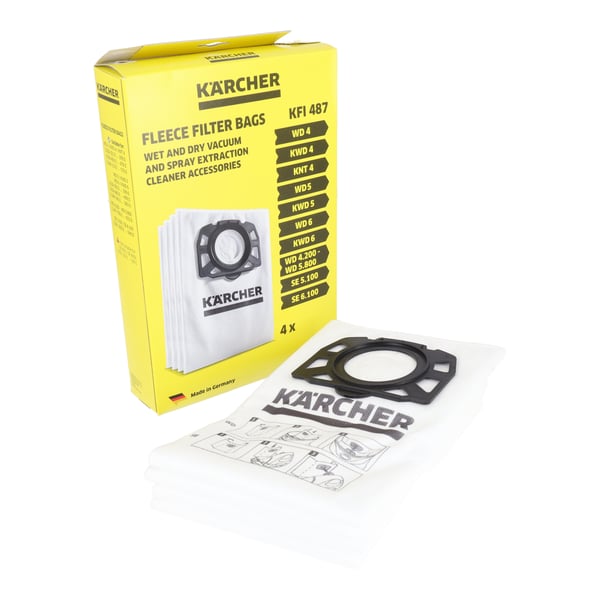 Fleece Dust Filter Bag 4 Pack