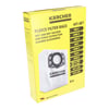 Karcher Vacuum Cleaner Fleece Dust Filter Bag 4 Pack - Image 3