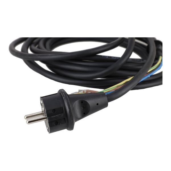 Cable with plug