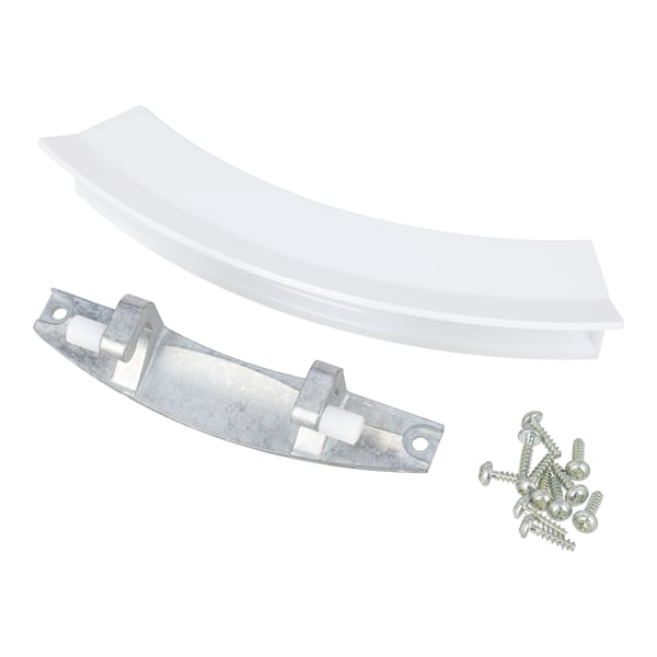 White Door Frame & Hinge Installation Kit (No Glass)