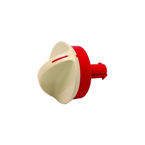 Programme Timer Knob Dial White Red 