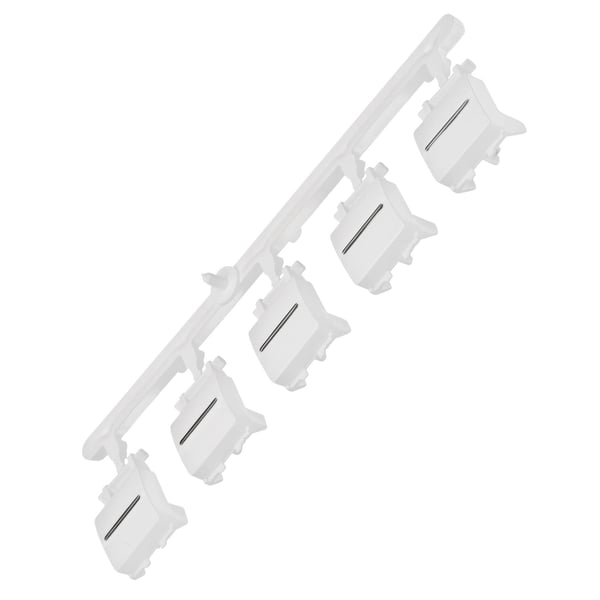 White Push Button Set 