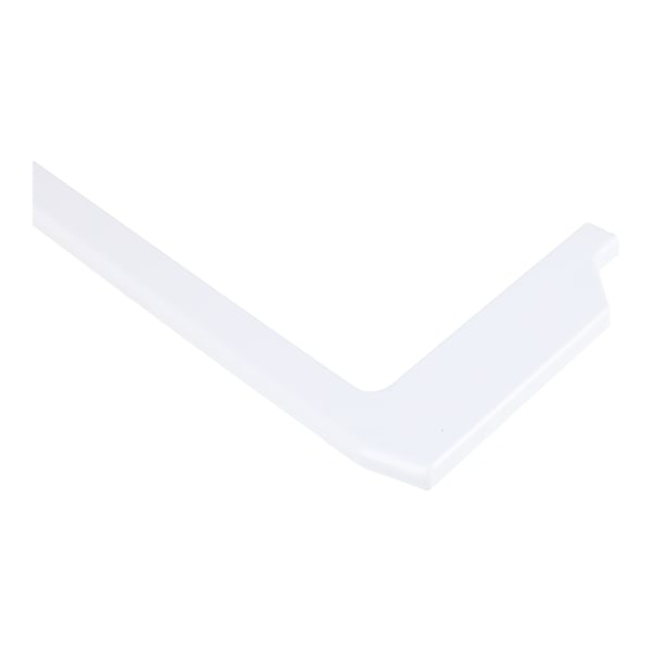 Glass Shelf Front Edge Trim White