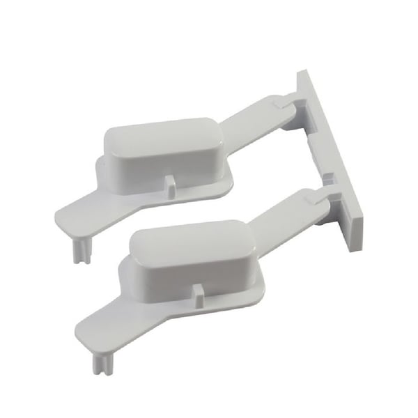White Push Button Buttons 