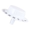 Hotpoint Tumble Dryer White Timer Knob Dial - Image 1
