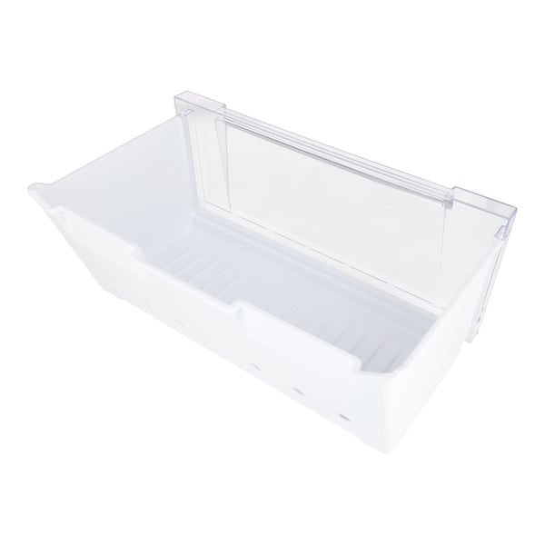 Lower Bottom Drawer  White / Crystal